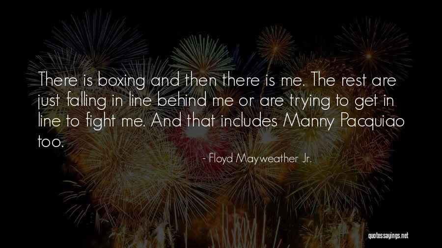 Falling In Quotes By Floyd Mayweather Jr.