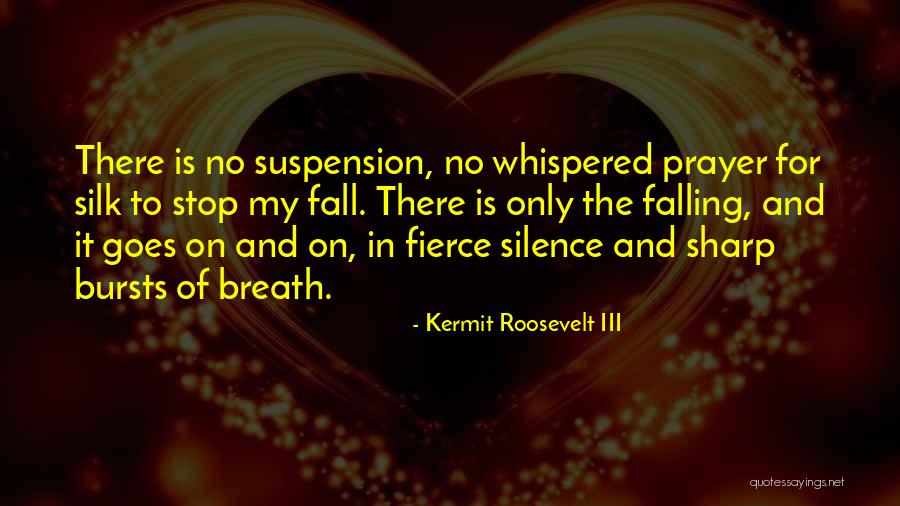 Falling In Quotes By Kermit Roosevelt III