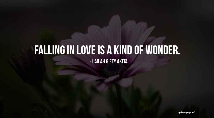 Falling In Quotes By Lailah Gifty Akita
