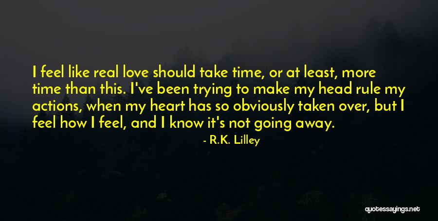 Falling In Quotes By R.K. Lilley