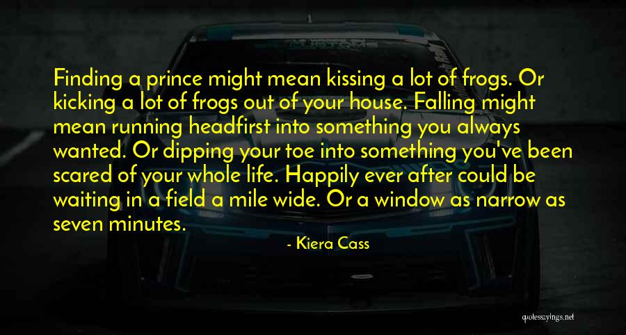 Falling Love But Scared Quotes By Kiera Cass