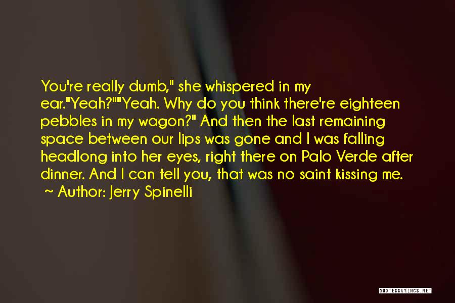 Falling Off The Wagon Quotes By Jerry Spinelli