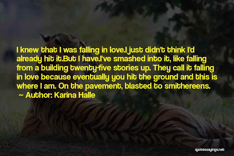 Falling On The Ground Quotes By Karina Halle