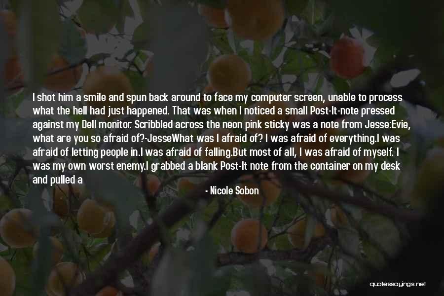 Falling On Your Face Quotes By Nicole Sobon Falling On Your Face Quotes By Nicole Sobon