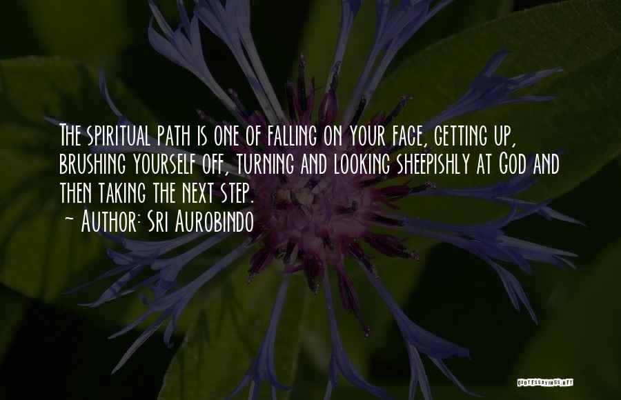 Falling On Your Face Quotes By Sri Aurobindo