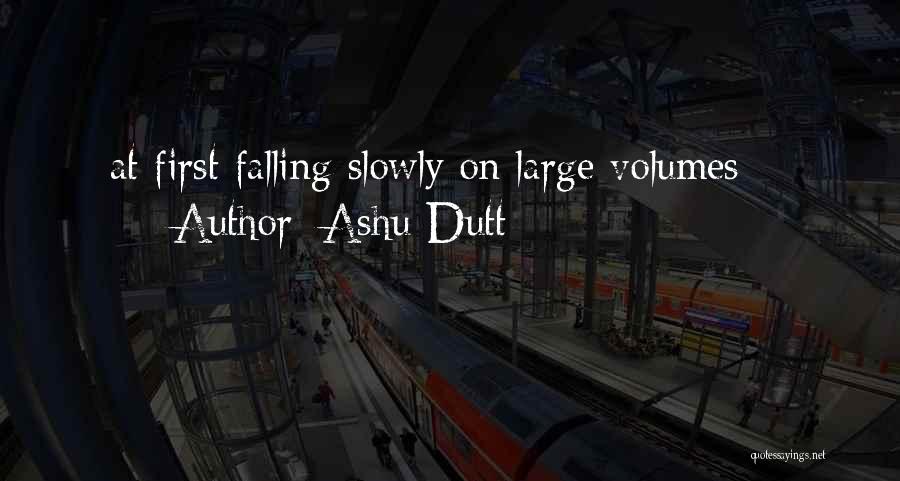 Falling Slowly For You Quotes By Ashu Dutt