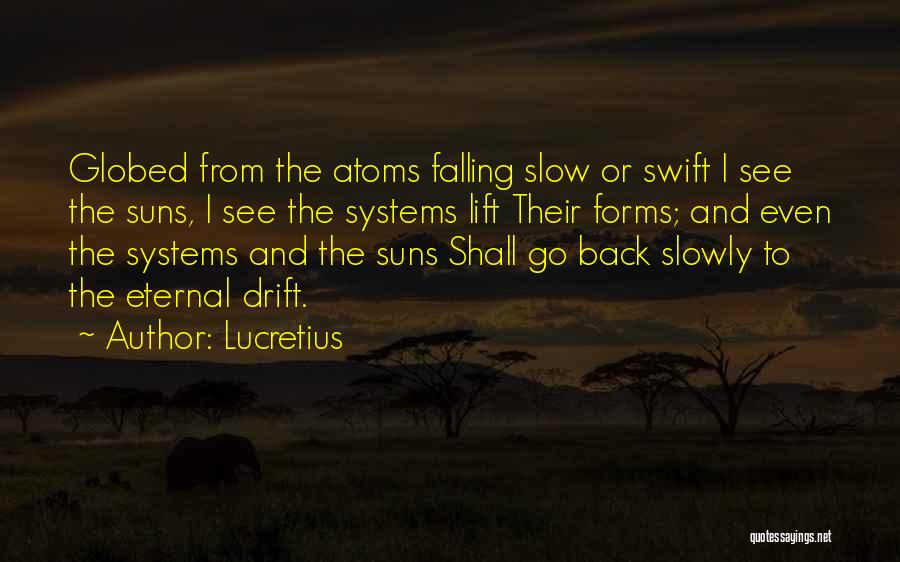 Falling Slowly For You Quotes By Lucretius