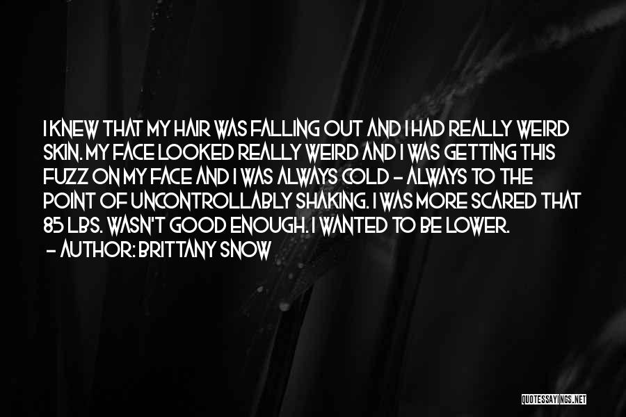 Falling Snow Quotes By Brittany Snow
