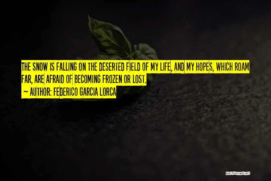 Falling Snow Quotes By Federico Garcia Lorca