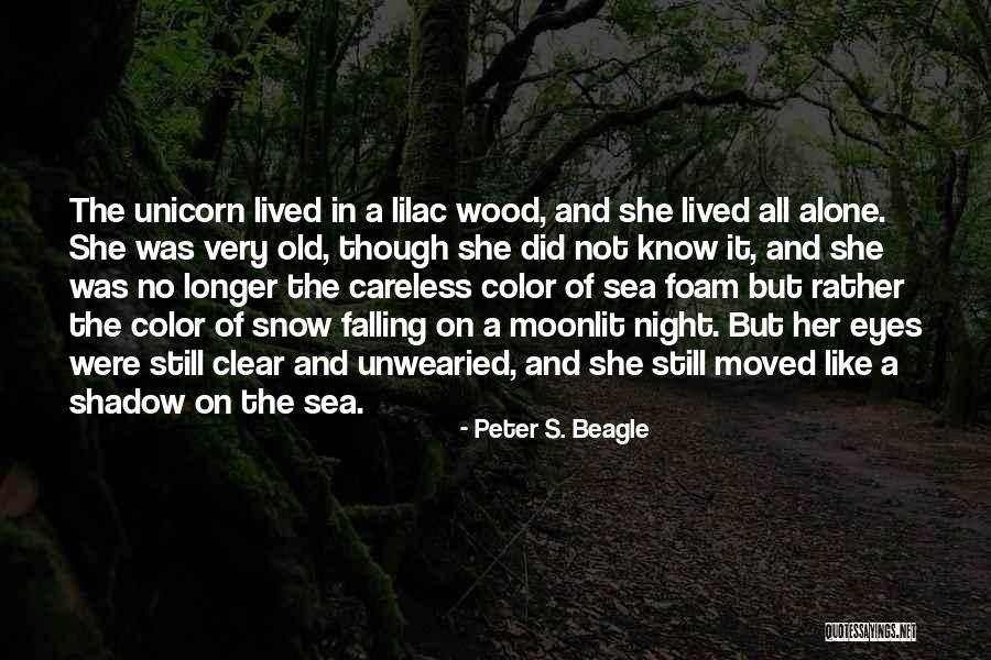 Falling Snow Quotes By Peter S. Beagle