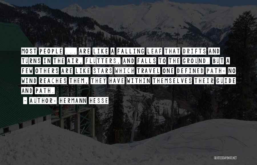 Falling Stars Quotes By Hermann Hesse