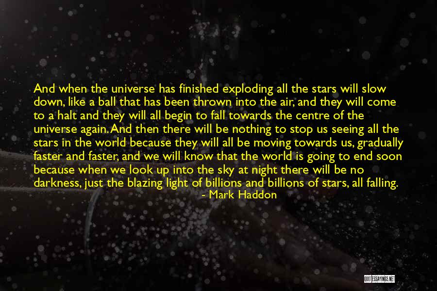 Falling Stars Quotes By Mark Haddon