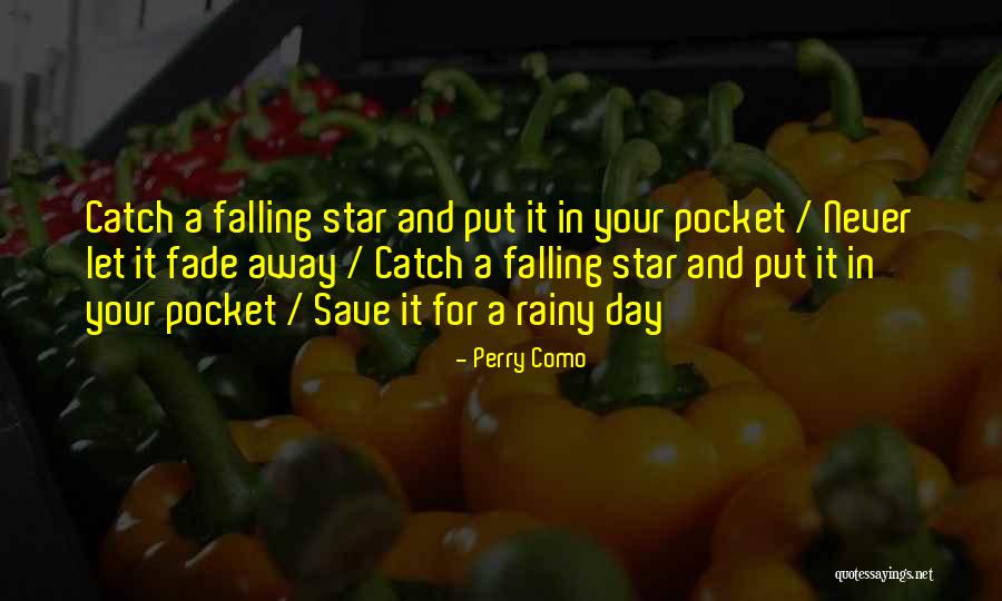 Falling Stars Quotes By Perry Como