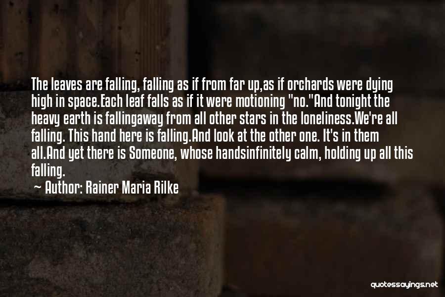 Falling Stars Quotes By Rainer Maria Rilke