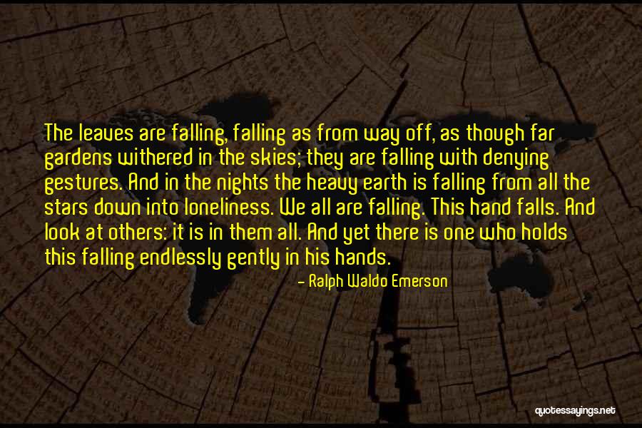 Falling Stars Quotes By Ralph Waldo Emerson