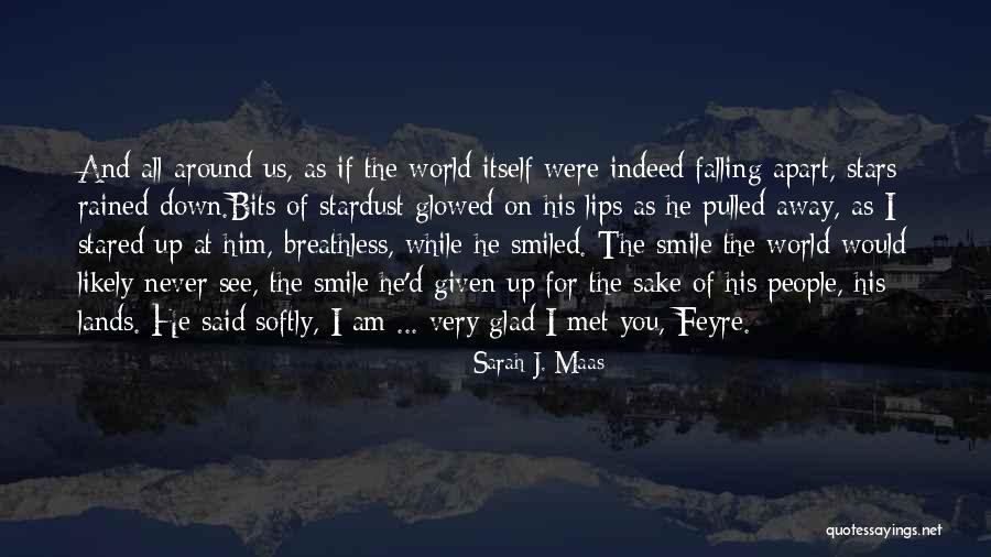 Falling Stars Quotes By Sarah J. Maas Falling Stars Quotes By Sarah J. Maas
