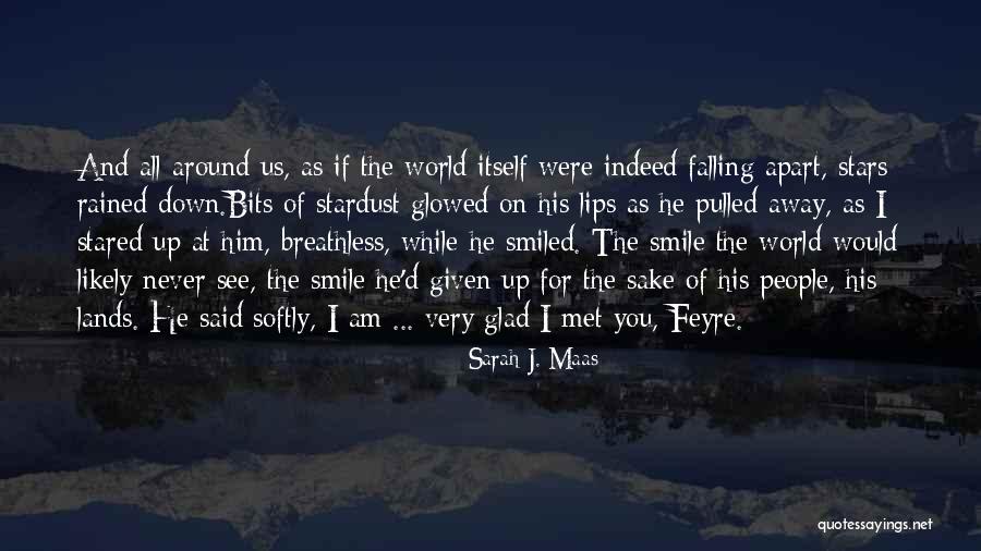 Falling Stars Quotes By Sarah J. Maas