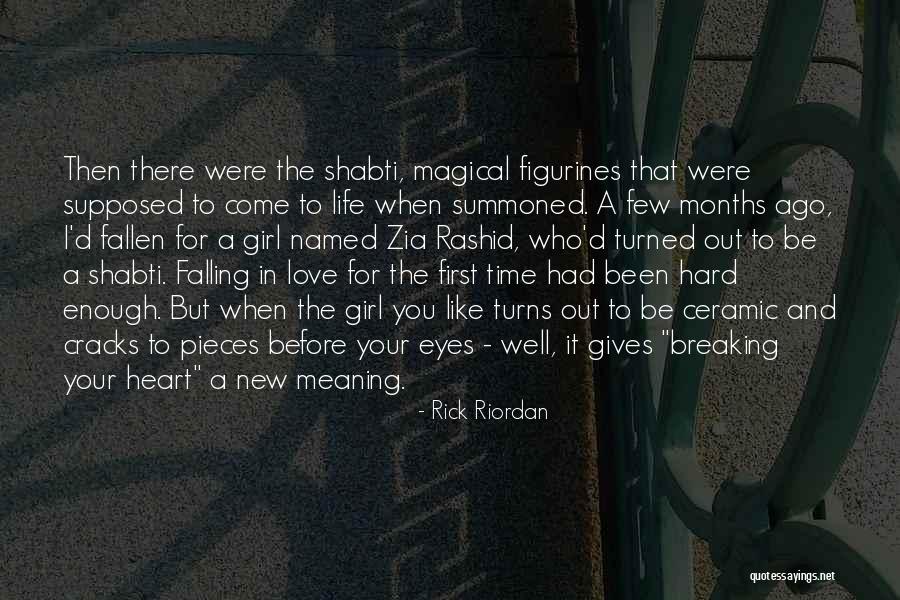 Falling To Pieces Quotes By Rick Riordan Falling To Pieces Quotes By Rick Riordan