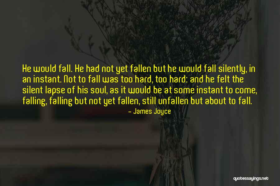 Falling Too Hard Quotes By James Joyce