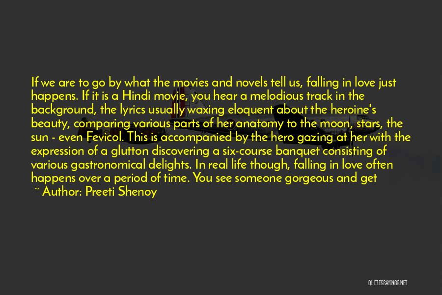 Falling With Someone Quotes By Preeti Shenoy