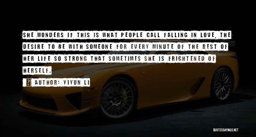 Falling With Someone Quotes By Yiyun Li