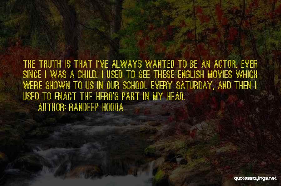Fallout Selter Quotes By Randeep Hooda