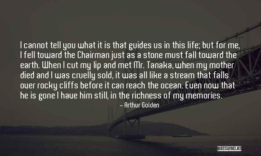 Falls And Life Quotes By Arthur Golden