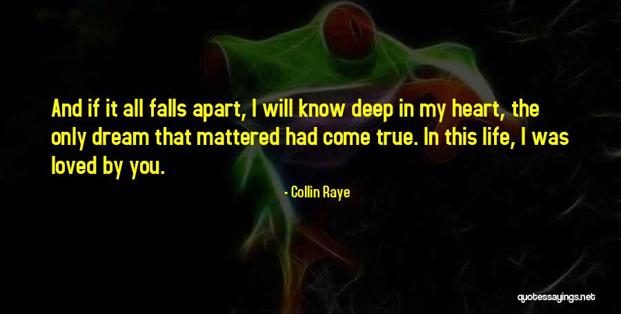 Falls And Life Quotes By Collin Raye