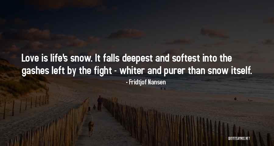 Falls And Life Quotes By Fridtjof Nansen