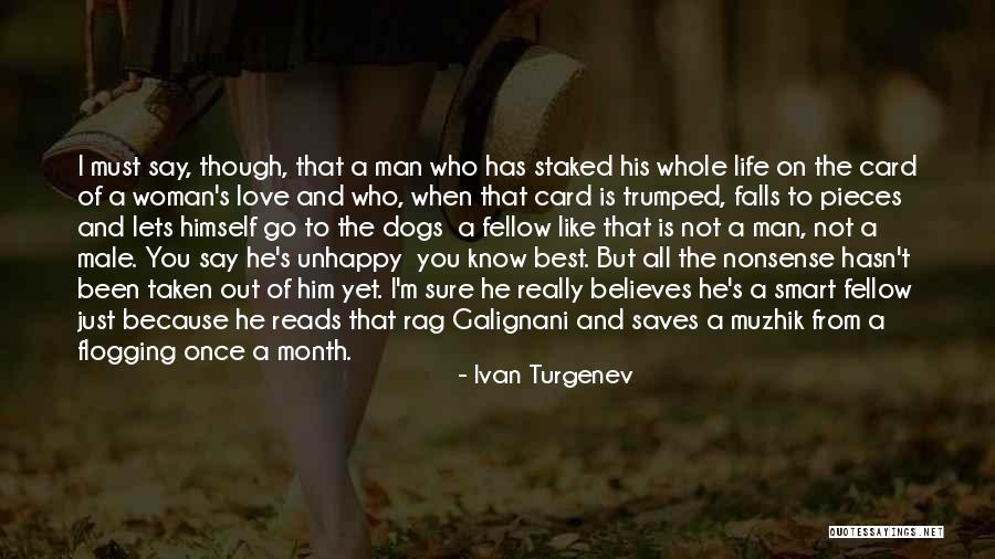 Falls And Life Quotes By Ivan Turgenev