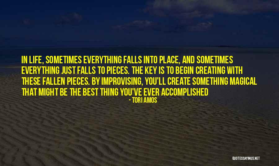 Falls And Life Quotes By Tori Amos