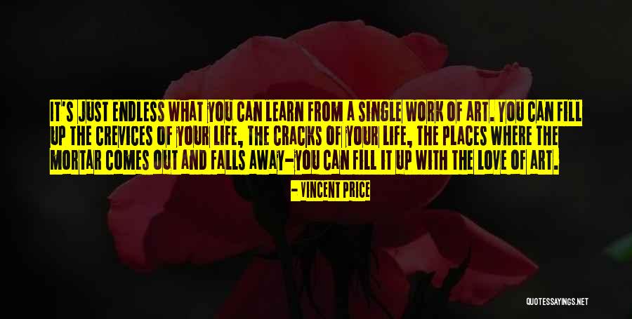 Falls And Life Quotes By Vincent Price