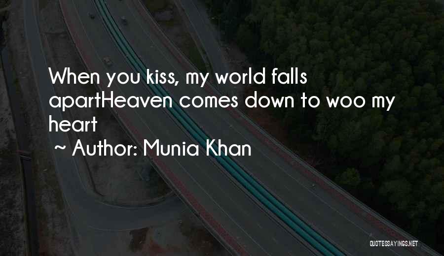 Falls Apart Quotes By Munia Khan