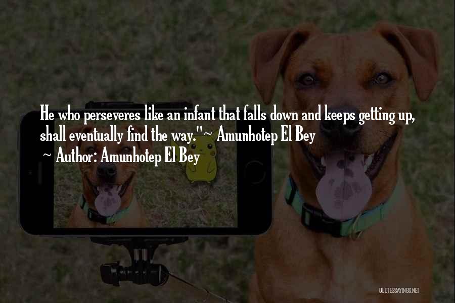 Falls Quotes By Amunhotep El Bey