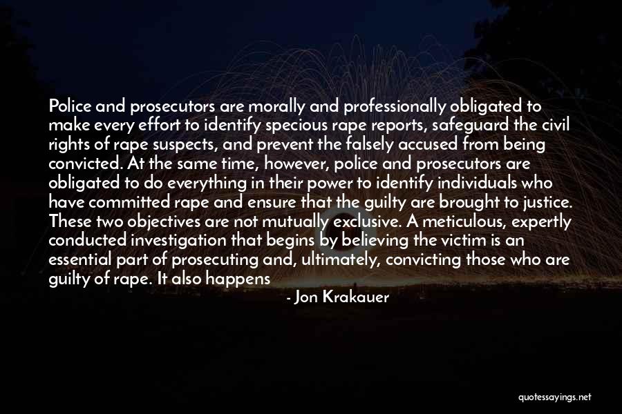 False Accusations Quotes By Jon Krakauer