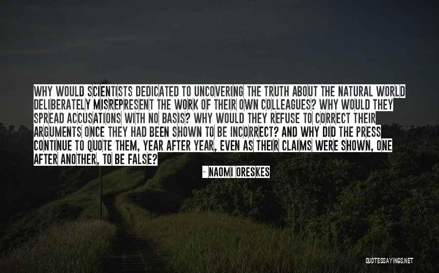 False Accusations Quotes By Naomi Oreskes False Accusations Quotes By Naomi Oreskes