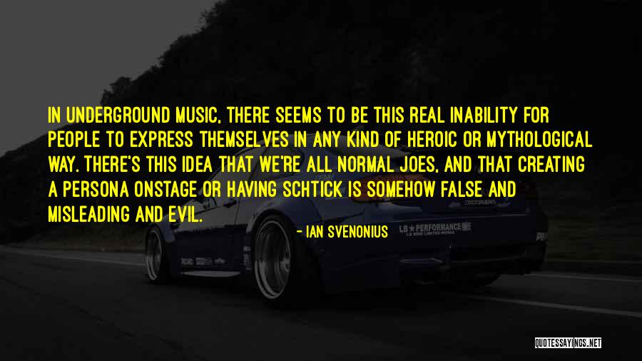 False And Misleading Quotes By Ian Svenonius False And Misleading Quotes By Ian Svenonius