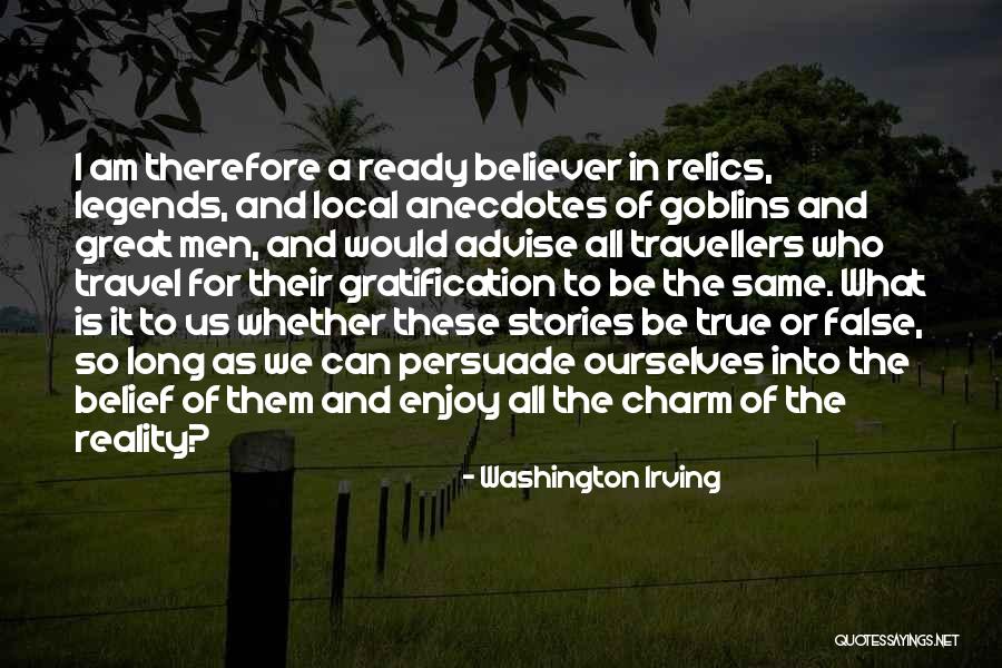 False Believer Quotes By Washington Irving False Believer Quotes By Washington Irving