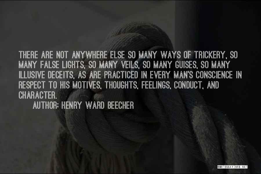 False Feelings Quotes By Henry Ward Beecher