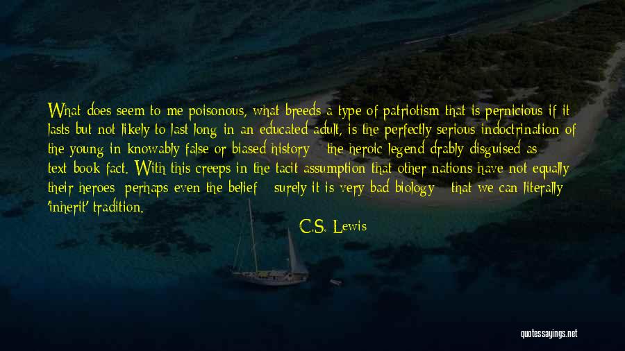 False Patriotism Quotes By C.S. Lewis False Patriotism Quotes By C.S. Lewis