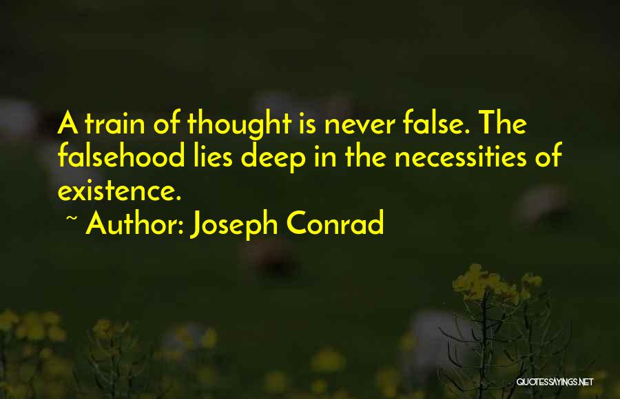 False Quotes By Joseph Conrad