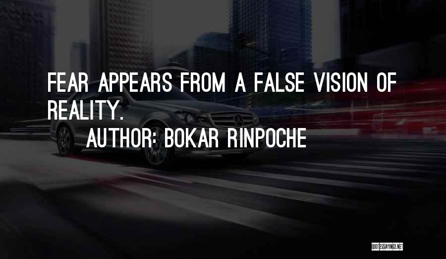 False Reality Quotes By Bokar Rinpoche