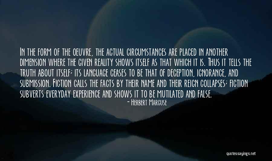 False Reality Quotes By Herbert Marcuse False Reality Quotes By Herbert Marcuse