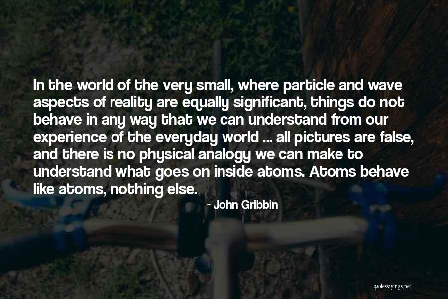 False Reality Quotes By John Gribbin