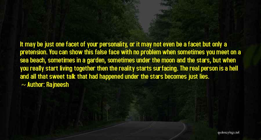 False Reality Quotes By Rajneesh