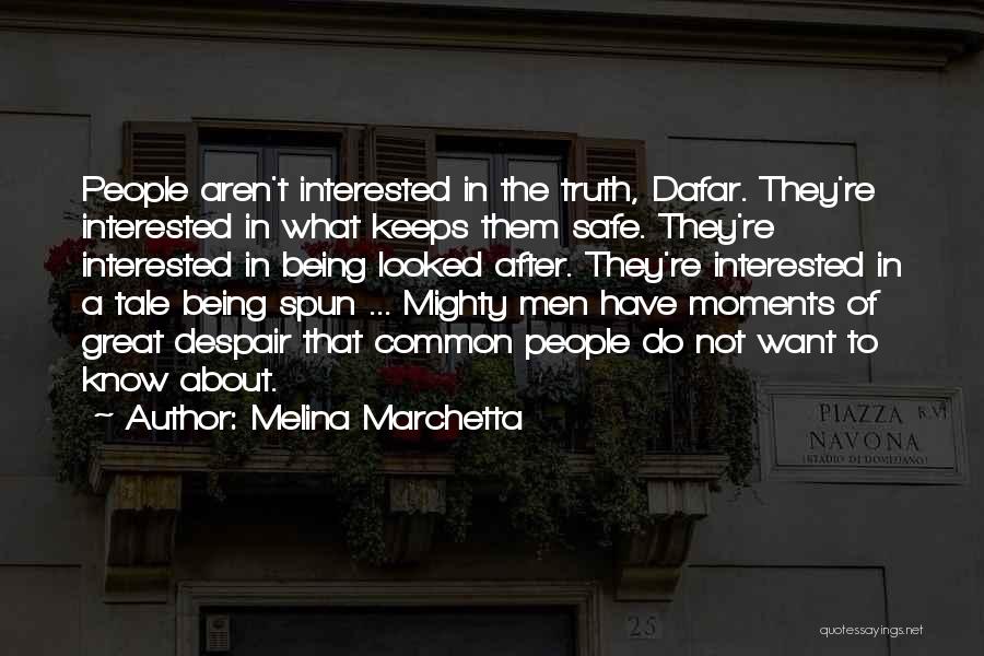 False Sense Of Security Quotes By Melina Marchetta