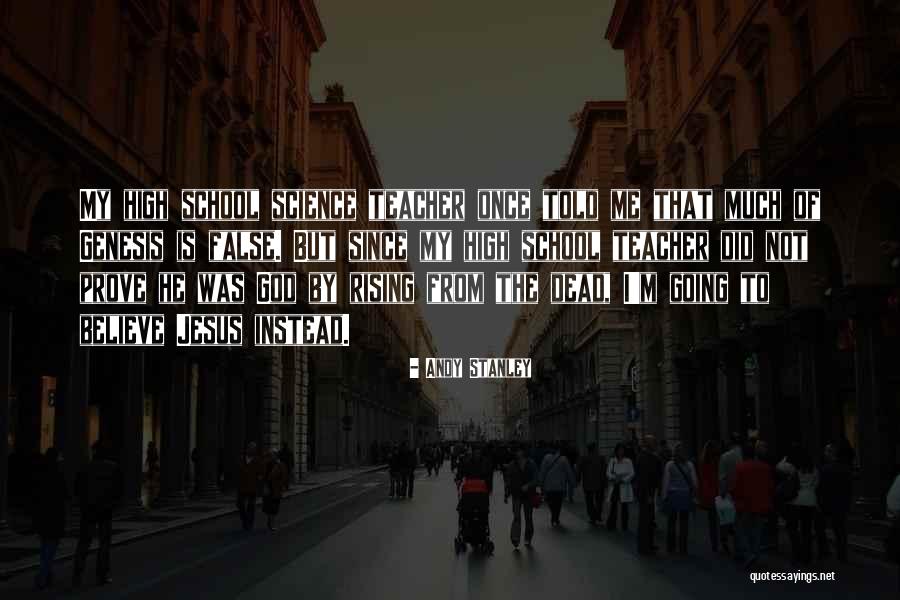 False Teacher Quotes By Andy Stanley False Teacher Quotes By Andy Stanley