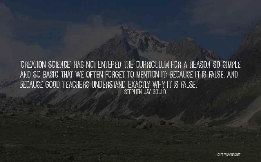 False Teacher Quotes By Stephen Jay Gould False Teacher Quotes By Stephen Jay Gould