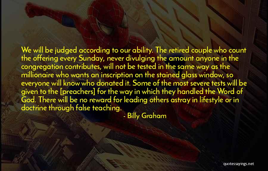 False Teaching Quotes By Billy Graham False Teaching Quotes By Billy Graham