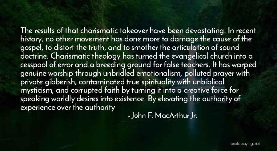 False Teaching Quotes By John F. MacArthur Jr. False Teaching Quotes By John F. MacArthur Jr.